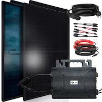 Sunniva Balkonkraftwerk Full Black Bifacial 800W inkl. Astro Energy