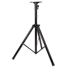 HQ Power HQSS10002 Lautsprecherständer (Boden, 30 kg, Schwarz, 113 cm, 2 m, 3 Füße)