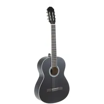 Gewa Konzertgitarre, Gitarre Basic, Korpus Linde, Griffbrett Pakkaholz, verchromte Mechaniken, 3/4 schwarz