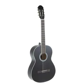 Gewa Konzertgitarre, Gitarre Basic, Korpus Linde, Griffbrett Pakkaholz, verchromte Mechaniken, 3/4 schwarz