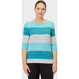 Joy Sportswear LUANA 3/4 Arm Shirt Damen light topaz stripes 46 - 46