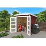 Lasita Maja Zambezi 1 2,20 x 2,25 m Schwedenrot