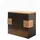 Vicco Waschbeckenunterschrank Eden 2 Schubladen 70 x 64,5 x 37 cm Anthrazit
