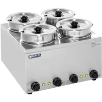 Royal Catering Suppenstation - 4 Töpfe - 11 L