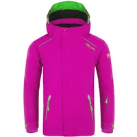 Trollkids Holmenkollen Pro Jacke - Pink / Green - 128 cm