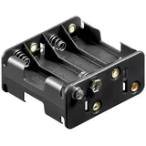 goobay Batteriehalter 8x Mignon (AA) Druckknopfanschluss 12470