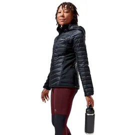 Berghaus Tephra 2.0 Kapuzen-Isolierjacke für Jacket, Damen Jacke, 8 (34), BLACK/BLACK, Berghaus - Schwarz