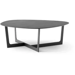 Fredericia Insula Couchtisch, 118 x 121 cm, schwarz