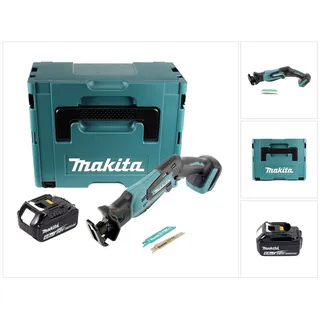 Makita DJR 183 G1J Akku Reciprosäge 18 V + 1x Akku 6,0 Ah + Makpac - ohne Ladegerät