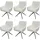 MCW Esszimmerstuhl MCW-L91 Stoff creme-beige 6er Set