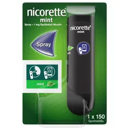 nicorette mint Spray mit Nikotin zur Rauchentwöhnung 1 St