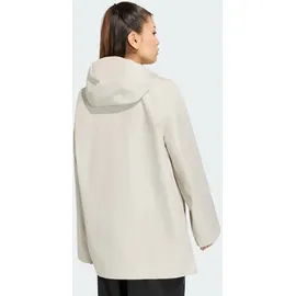 adidas ESSENTIALS RAIN PARKA Damen Beige XL