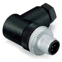 WAGO 756-9204/040-000 Sensor-/Aktor-Steckverbinder, unkonfektioniert M12 Stecker, gewinkelt Polzahl
