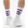 Jako Malle Sportsocken im 2er-Pack, weiß/pink/lila/schwarz, 47-50