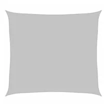vidaXL Sonnensegel Hellgrau 3x2,5 m 100% Polyester Oxford