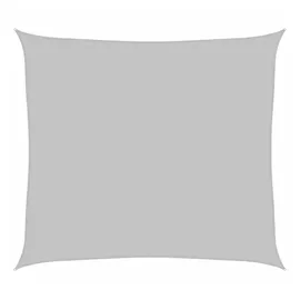 vidaXL Sonnensegel Hellgrau 3x2,5 m 100% Polyester Oxford
