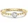 Glanzstücke München Ring Sterling Silber Zirkonia in gelbgold | Gr.: 56