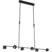 Paulmann LED Pendelleuchte Puric Pane Effect / 1x3W Schwarz