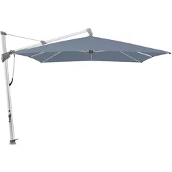Glatz Ampelschirm Sombrano S+ 400 x 300 cm Polyacryl Blau Hellblau