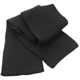 Result Strickschal Classic schwarz