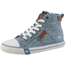 Mustang Shoes Sneaker High Damen Blau 37