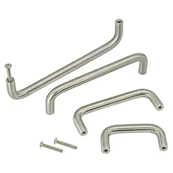 ID Dinkel 5er Set Möbelgriffe Schrankgriffe aus Echt Edelstahl Bügelgriff Griffe Möbel für Schränke 320mm