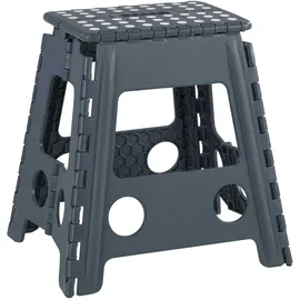 Home4You Klapphocker 4er Set Grau