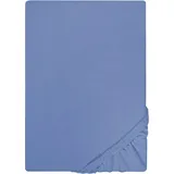 Castell Spannbettlaken Jersey 140 x 200 - 160 x 200 cm ozeanblau