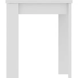 Dmora Dbli ausziehbarer Tisch 79/134 x 67 x 79 cm Weiß
