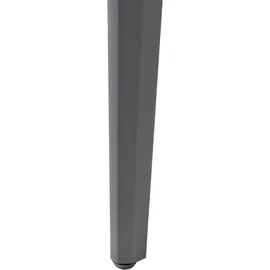 Beliani Sovareto Gartentisch 180 x 90 x 75 cm Weiß