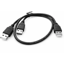 Aukson USB-A auf USB-A 0,7 m Schwarz