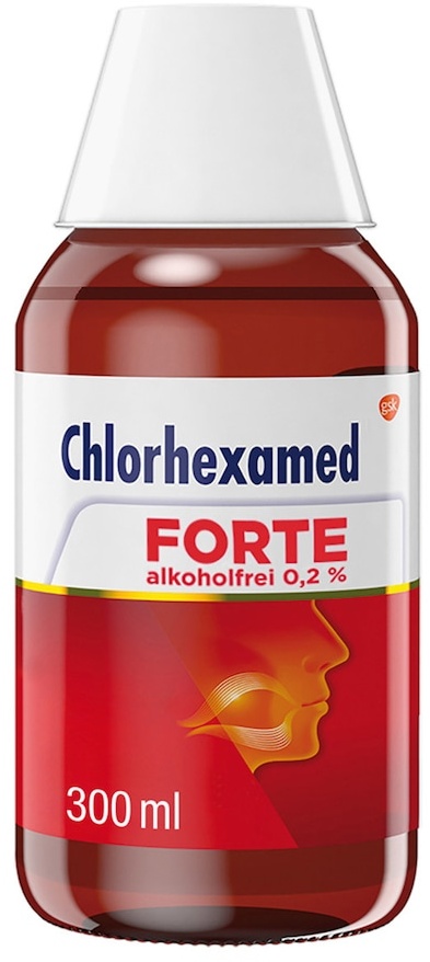 Chlorhexamed FORTE alkoholfrei 0,2% Lösung Mundspülung & -wasser 0.6 l