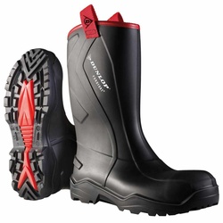 DUNLOP UNISEX Gummistiefel Baustiefel Sicherheitsstiefel Purofort+ Rugged S5, Schuhgr. Arbeitsstiefel: 39