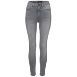 CROSS JEANS ® Cross Damen Jeans Judy Super Skinny P429-175 in Anthracite (DE/NL/SE/PL, Bundweite & Schrittlänge, 28, 30, Grau) - 28W / 30L