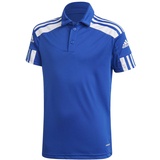 adidas Squadra 21 Poloshirt Kinder Sq21 Polo Y T Shirt, Royblu/White, 128