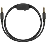 kwmobile Kopfhörerkabel für Logitech G633 / G933 - Ersatz Kabel 100 cm Mikrofon Lautstärkeregler - 3.5mm Klinke