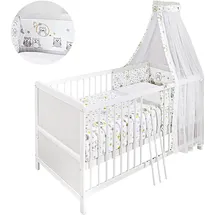 Jedynak Unbekannt - Komplett-Bett, Eule weiß