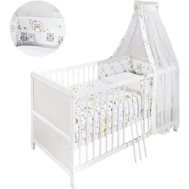 Jedynak Unbekannt - Komplett-Bett, Eule weiß