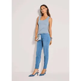 Madeleine Tanktop mit breiten Trägern in bleu | Gr.: 42