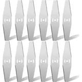 Ersatzklinge Aus Metall Für Akku-freischneider, Enthält 12 Klingen. Zubehör Für Rasenkantenschneider.