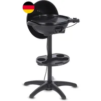 SEVERIN Barbecue-/Standgrill Mit Haube, Elektrogrill Mit Thermostat, Grillplatte