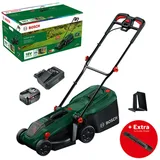 Bosch Akku-Rasenmäher Rotak 18V-32 inkl. 4,0 Ah Akku, Ladegerät, MulchKit