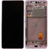 FARO Original Samsung Amoled Display Bildschirm für Samsung Galaxy S20 FE - Cloud lavender GH82-24219C (Galaxy S20 FE), Mobilgerät Ersatzteile, Violett