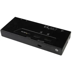 StarTech.com 2x2 HDMI Matrix Switch - 4K Ultra HD HDMI mit Fast Switching und Au