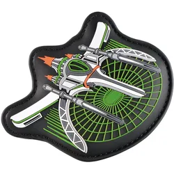 Step by Step Motivmagnet Magic Mags Flash Space Ship Skylar