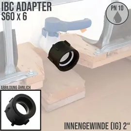 FP IBC Container-Adapter PP, IBC IG 2" (S60x6) auf BSPP IG 2"