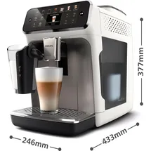 Philips 4400 Series LatteGo EP4443/70 Weiß/Silber