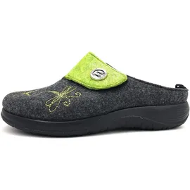 FLY FLOT Pantolette Grau 42