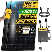 Epp.solar 1000W Balkonkraftwerk Bifazial Komplettset 800W Photovoltaik Solaranlage mit