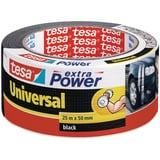 Tesa extra Power Universal Gewebeband schwarz 50mm/25m, 1 Stück (56388-00001)